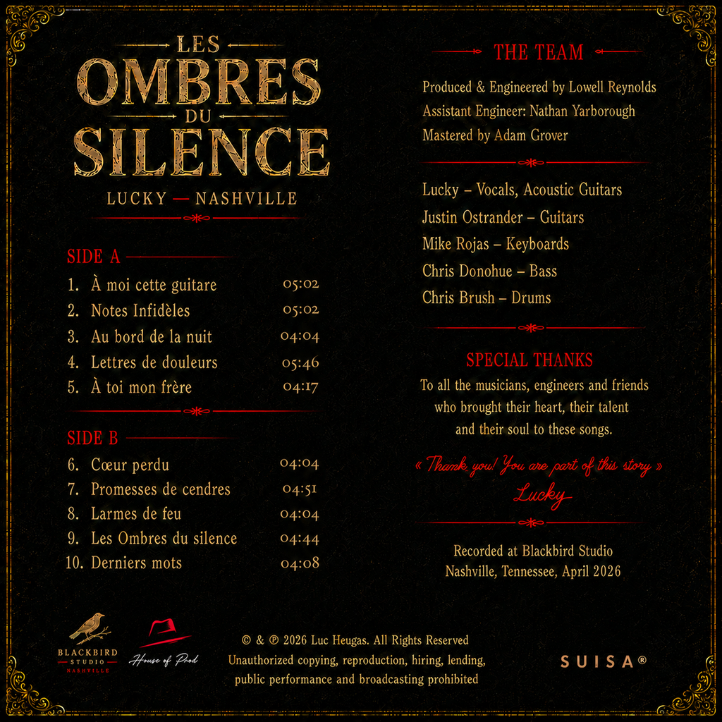 Vinyle 180g - Les Ombres du Silence
